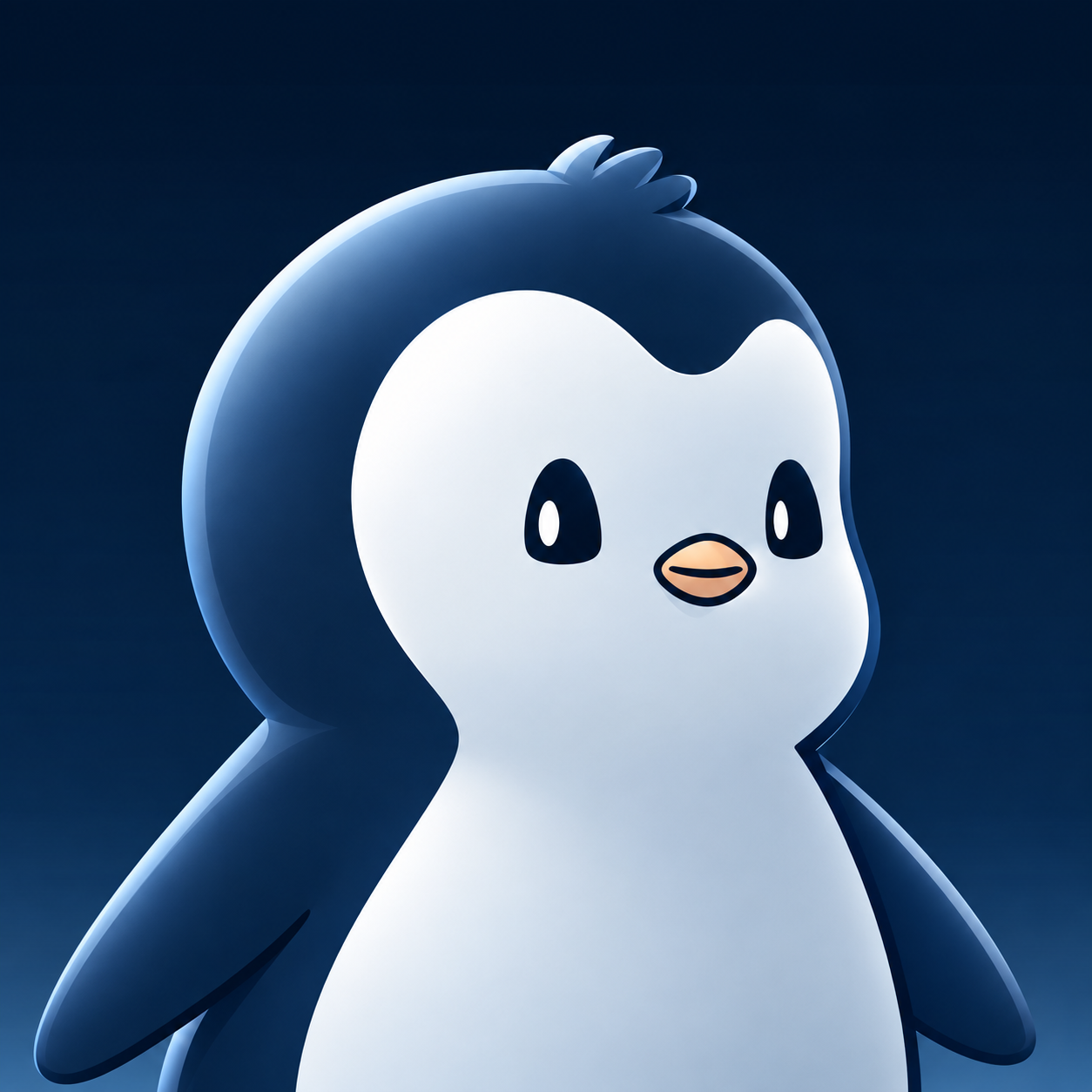 Portrait of Arctic Bird, the mascot of ARC